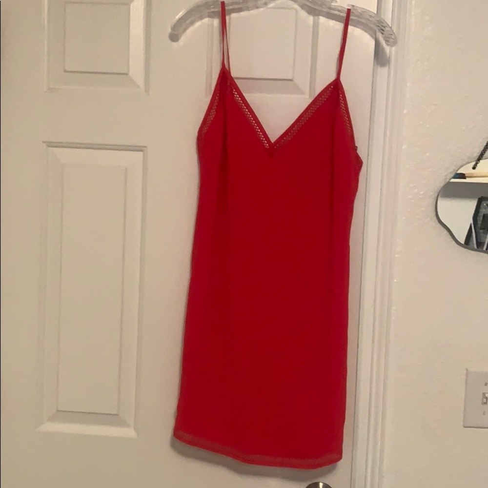 Red size medium formal dress